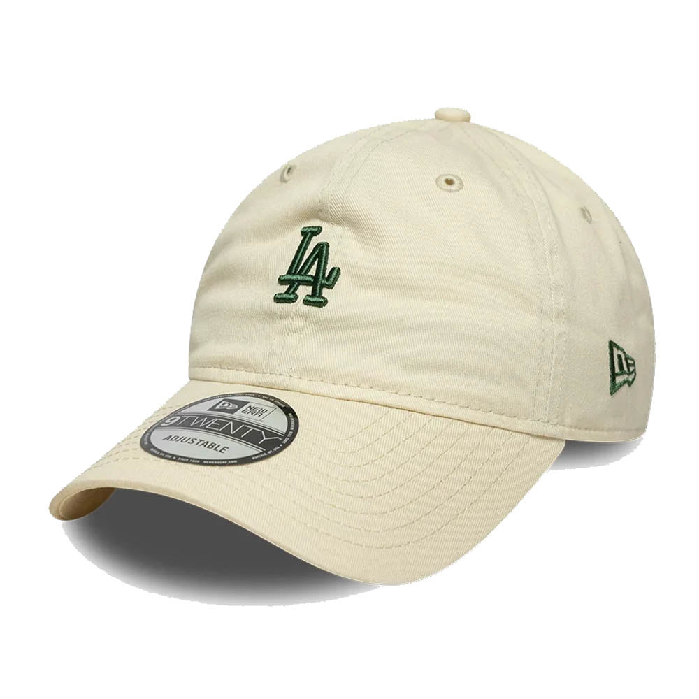 LA DODGERS MLB MINI LOGO CREAM 9TWENTY CAP