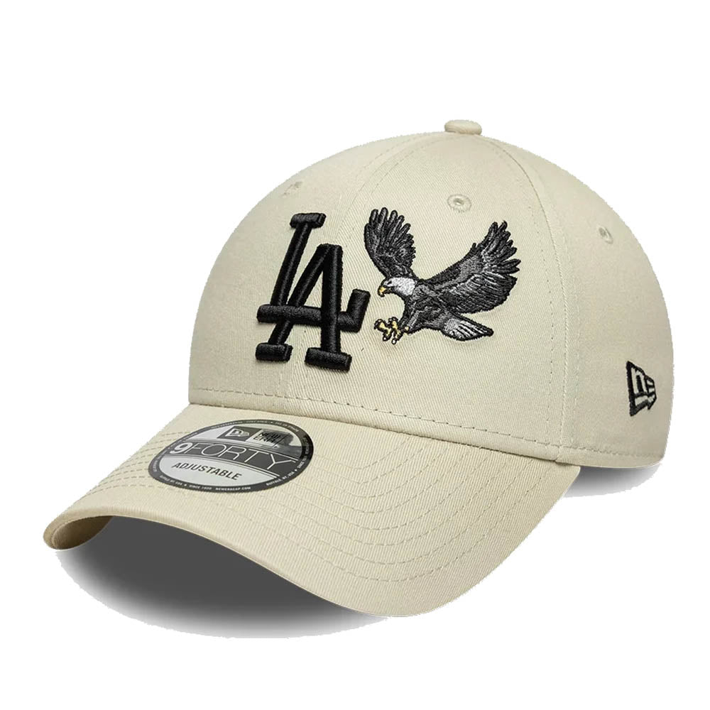 LA DODGERS MLB OUTDOOR ICON CREAM 9FORTY CAP