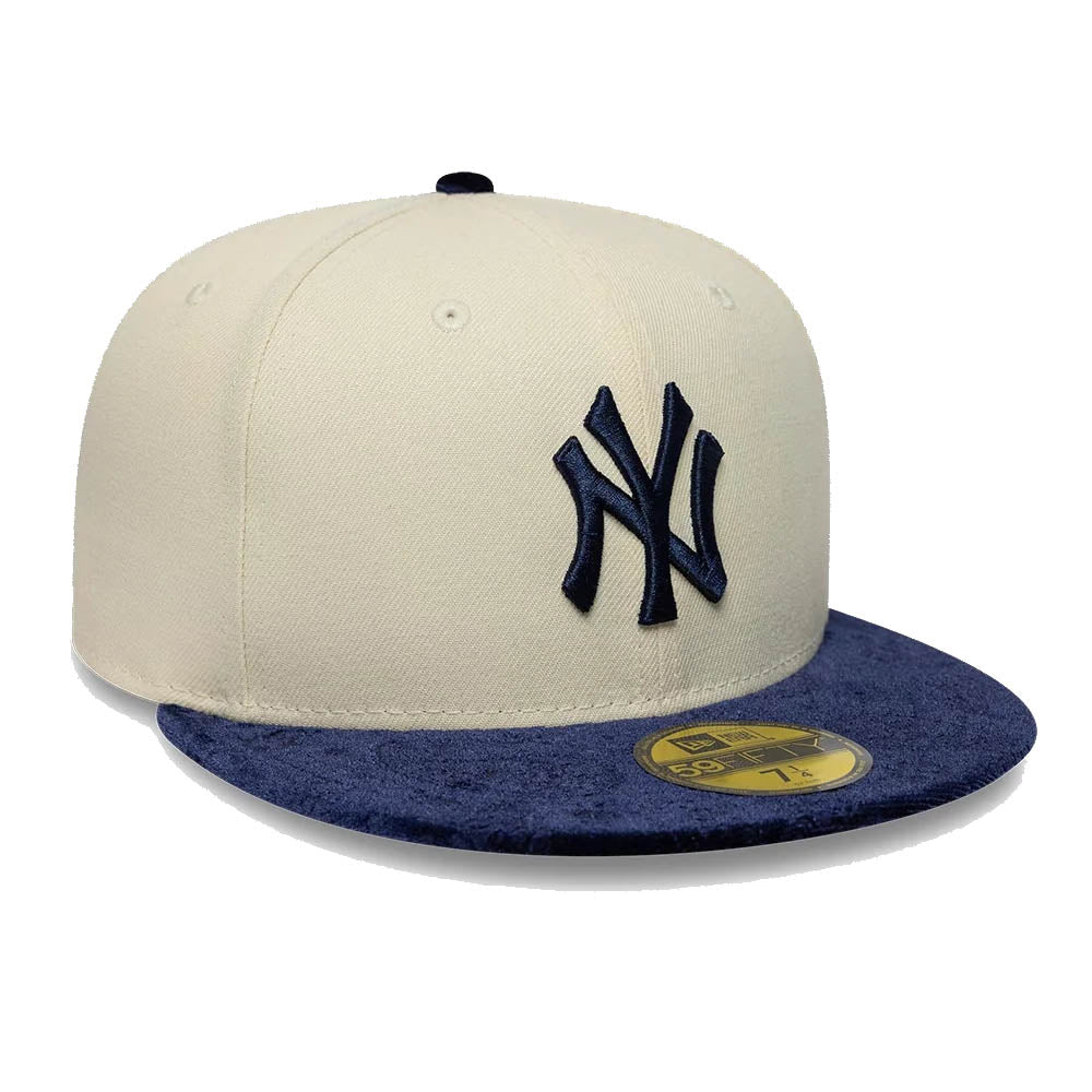 NEW YORK YANKEES MLB PAISLEY VISOR CREAM 59FIFTY CAP