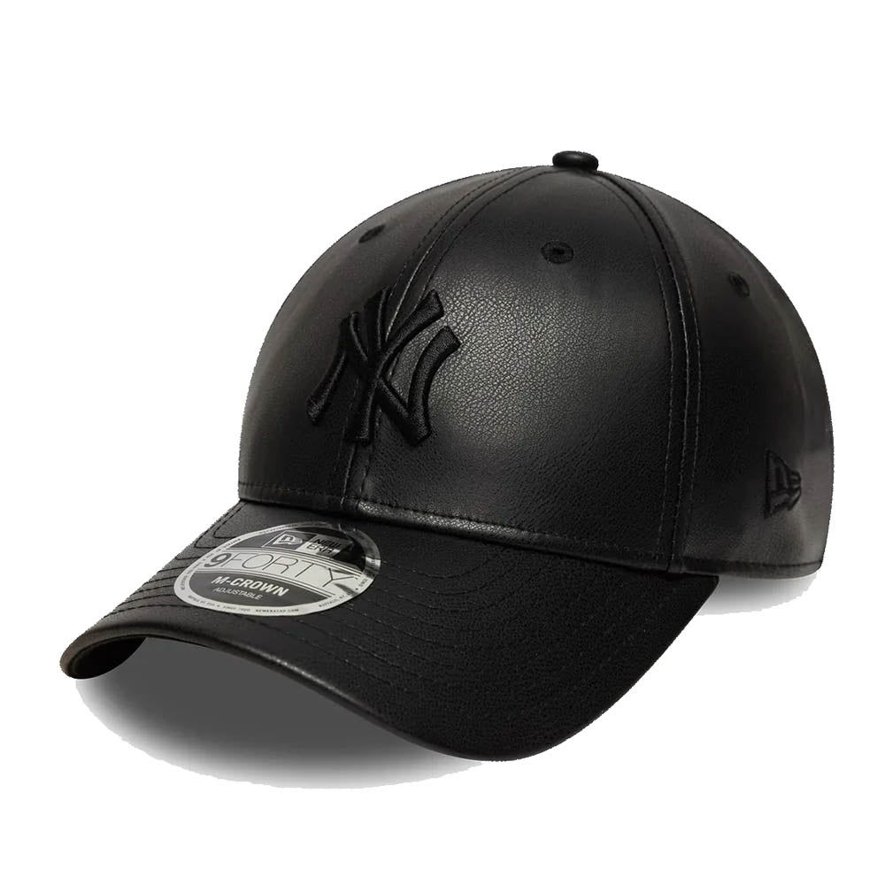 NEW YORK YANKEES MLB PU M-CROWN BLACK ADJUSTABLE 9FORTY CAP