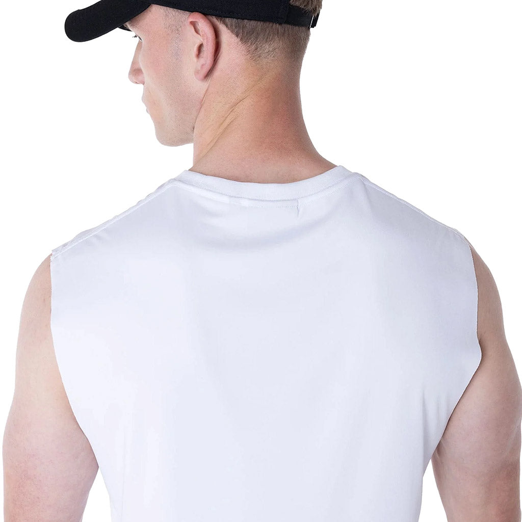 NEW YORK YANKEES MLB WHITE SLEEVELESS VEST