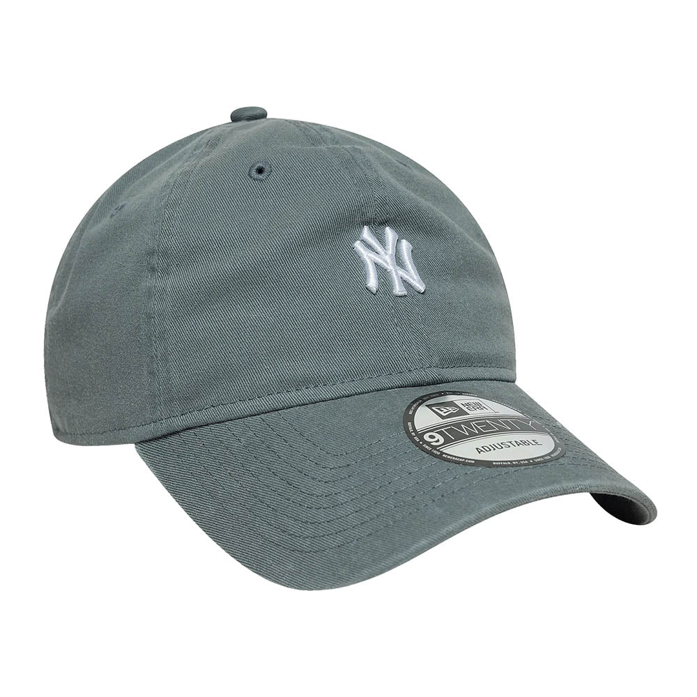 NEW YORK YANKEES WASHED MINI LOGO GREY 9TWENTY CAP