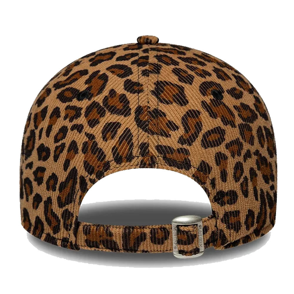 NEW YORK YANKEES WOMENS MLB LEOPARD CORD BEIGE 9FORTY CAP