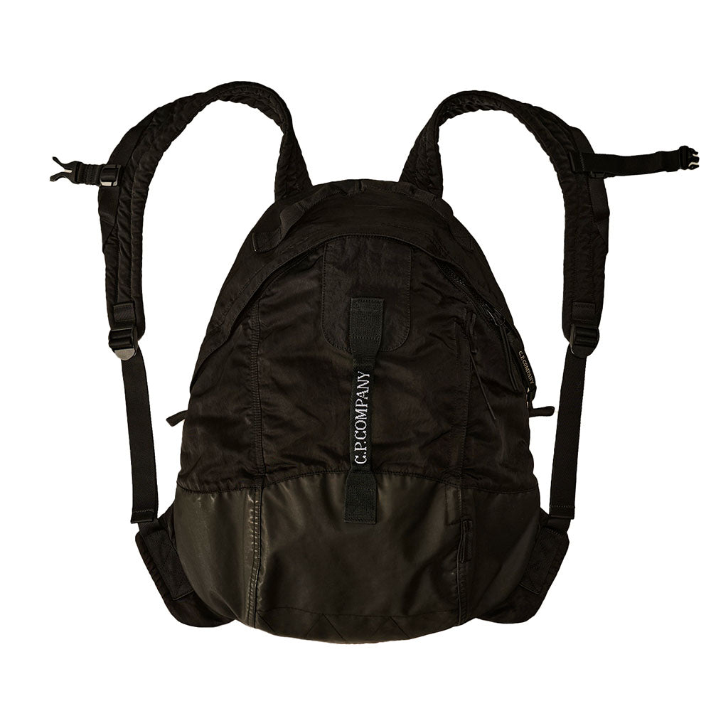NYLON B ROUNDED BACKPACK