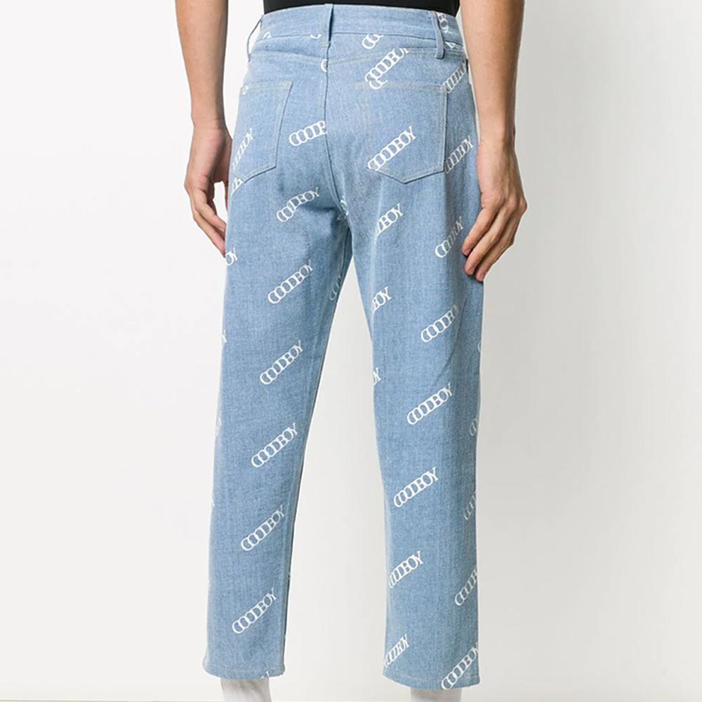 GOODBOY PRINTED DENIM PANTS