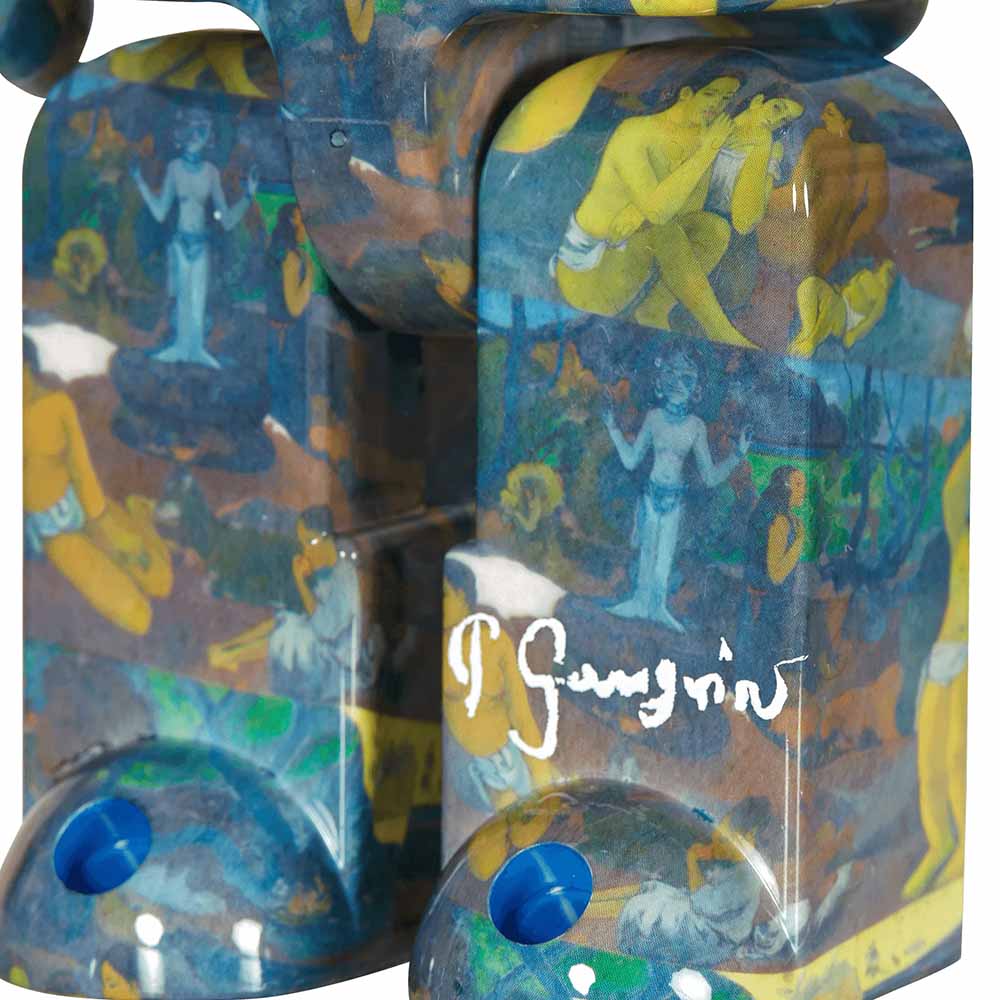 BEARBRICK 400% GAUGUIN WHERE DO WE WIE VON? WHAT ARE WE? WHERE ARE WE GOING? 2-PACK